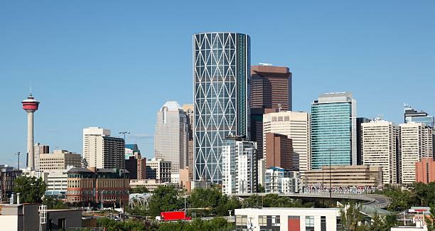 istock Summer Morning Skyline of Calgary Alberta 155439120