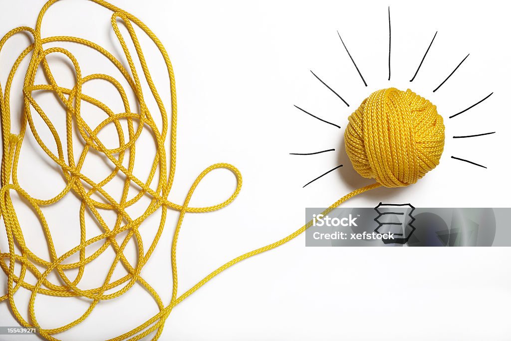I have a good idea Ball Of Wool Stock Photo