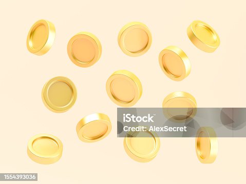 istock Gold falling coins 1554393036
