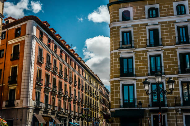 Beautiful Buildings In Madrid, Spain