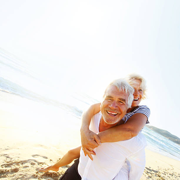istock Smiling senior couple enjoying their retirement 155439410