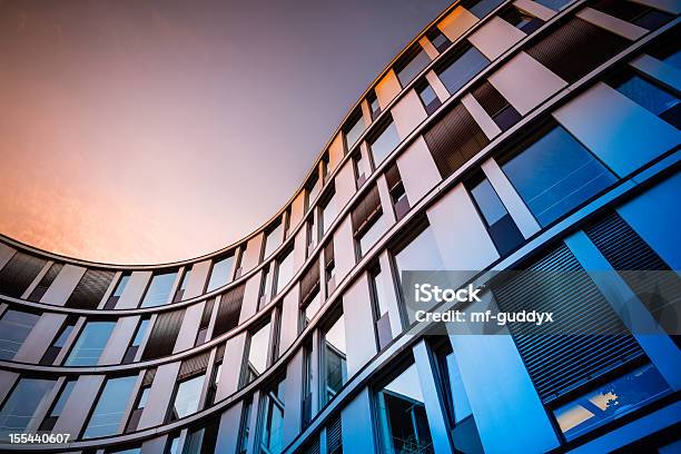 Modern Office Architecture Stock Photo - Download Image Now - Building Exterior, Architecture, Abstract