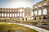 Ancient Amphitheater Pula, Croatia