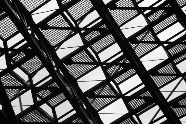 Abstract Architectural Detail of Stand