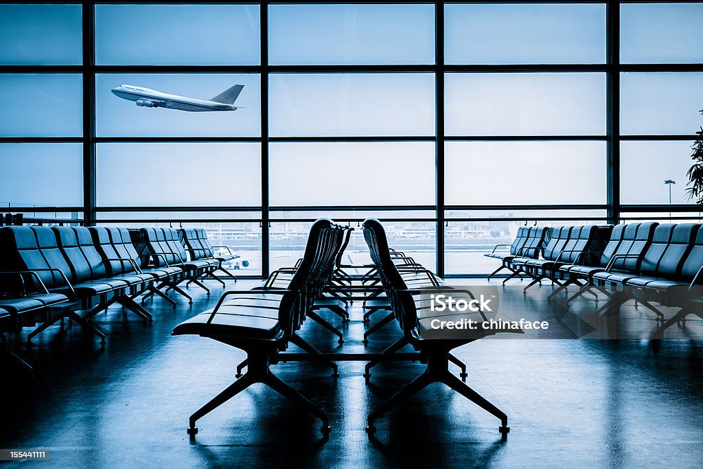 Flughafen-Terminal - Lizenzfrei Flughafen Stock-Foto