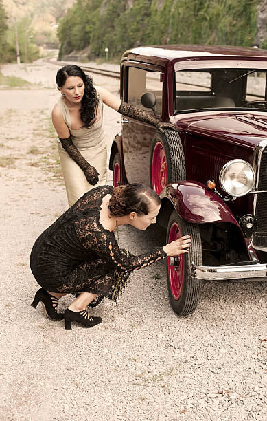 istock Car Repair - 1930 Style 155441203