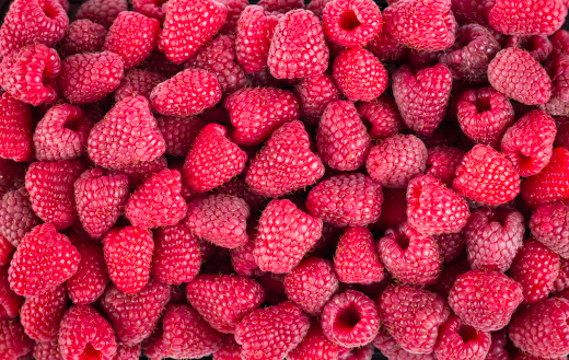 fresh rasberries 