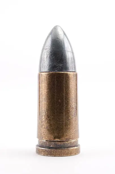 Photo of Large caliber 9mm bullet