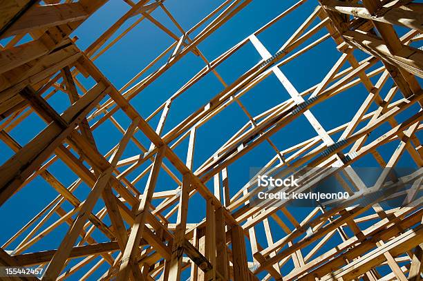 House Framing Stock Photo - Download Image Now - Anticipation, Architectural Feature, Architecture