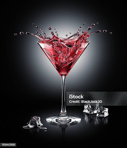 Photo libre de droit de Cocktail Splash banque d'images et plus d'images libres de droit de Cocktail - Alcool - Cocktail - Alcool, Forme tridimensionnelle, Alcool