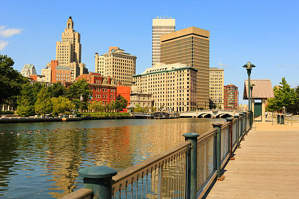 Rhode Island: Providence Downtown Providence providence rhode island stock pictures, royalty-free photos & images