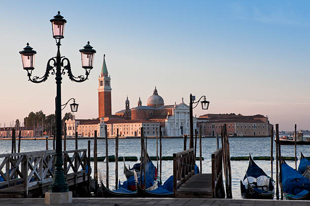 istock Lido from St Marks Square Venice Italy in the morning 155442835
