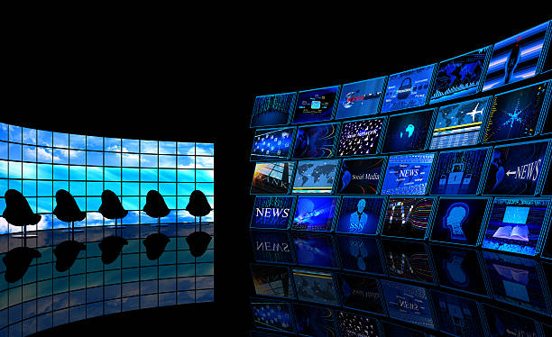 Digital News TV studio room file_thumbview_approve.php?size=1&id=23246276 television studio photos stock pictures, royalty-free photos & images