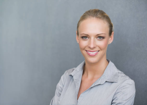 istock Beautiful Female Professional Smiling 155443539