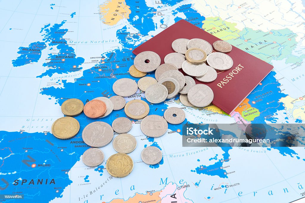 De viaje - Foto de stock de Bandera de la Comunidad Europea libre de derechos