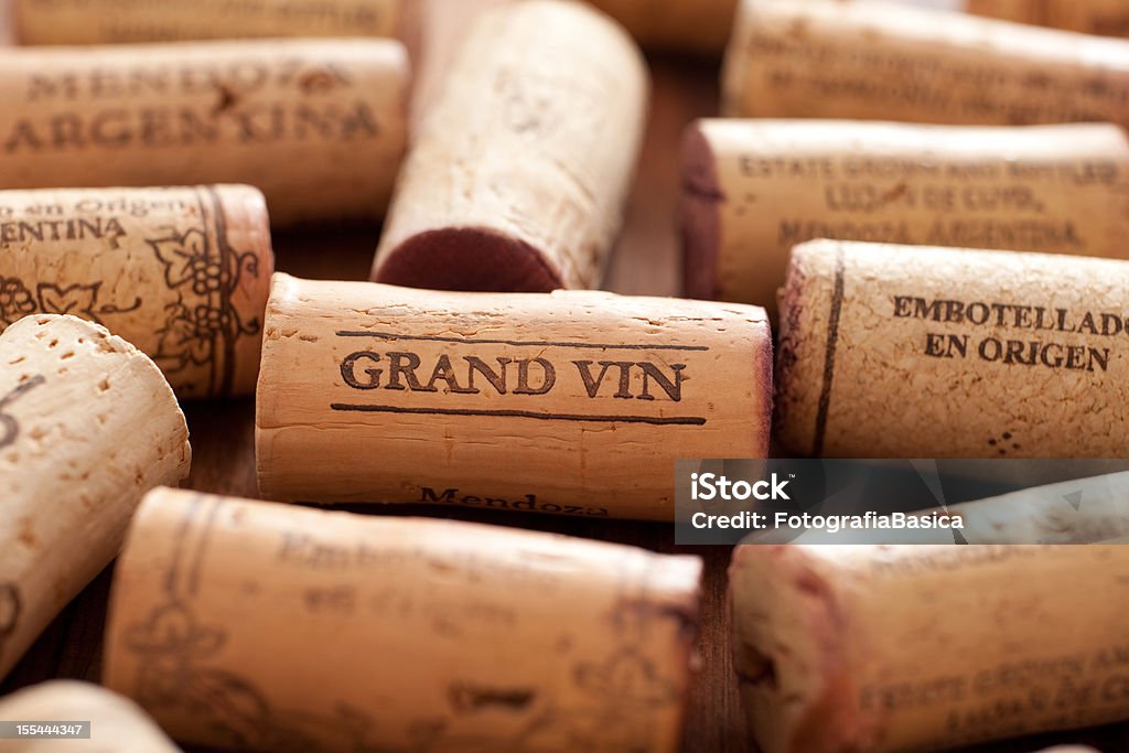 Grand vin - Royalty-free Argentina Foto de stock