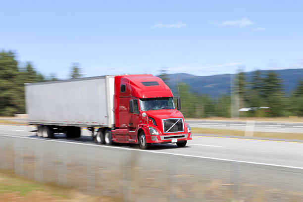 istock Truck on the highway 155445728
