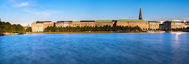 istock Late evening sun at the Binnenalster 155445765