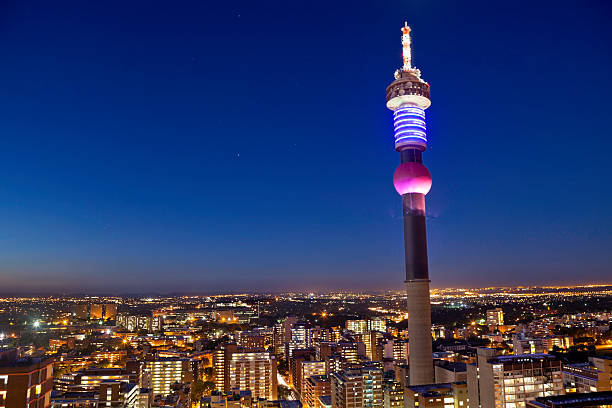 Evening Hillbrow Tower, Johannesburg