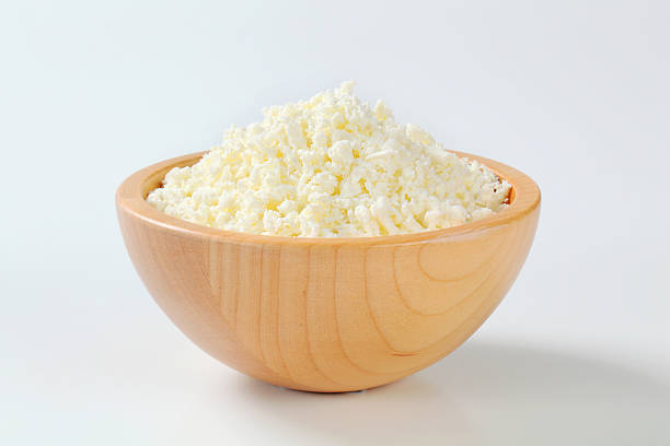 Bowl of cottage cheese