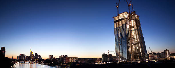 istock ECB, European Central Bank Frankfurt, Construction site 155446090