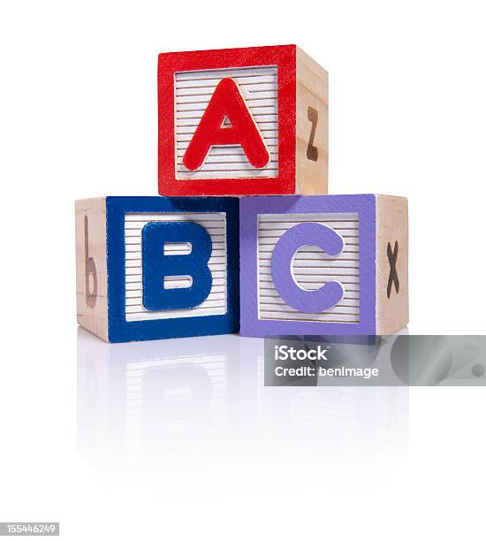 Abc Drewniane Klocki Cube Obrzynek Ścieżki - zdjęcia stockowe i więcej obrazów Klocek - Klocek, Alfabet, Porządek alfabetyczny