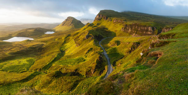 istock Scotland sunrise on mountain pinnacles Quiriang Skye 155446319