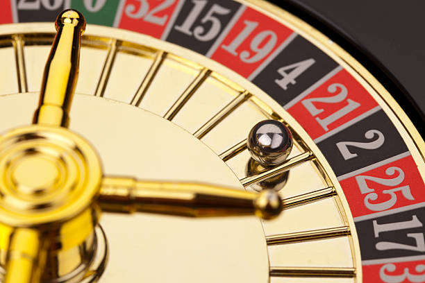 roulette d'oro - foto stock