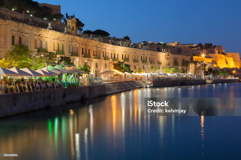 Пинто Wharf Valletta, Malta, - Стоковые фото Мальта роялти-фри