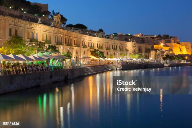Пинто Wharf Valletta Malta — стоковые фотографии и другие картинки Мальта - Мальта, Ресторан, Валлетта