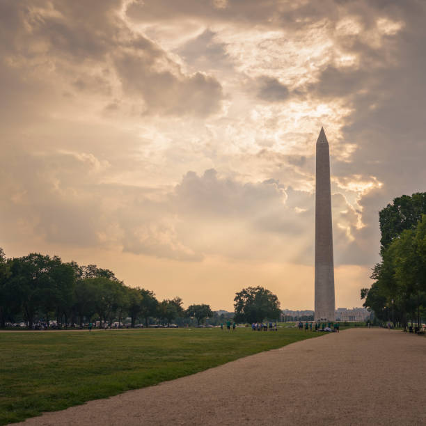 istock Washington Monument and National Mall After Rainstorm 155447168