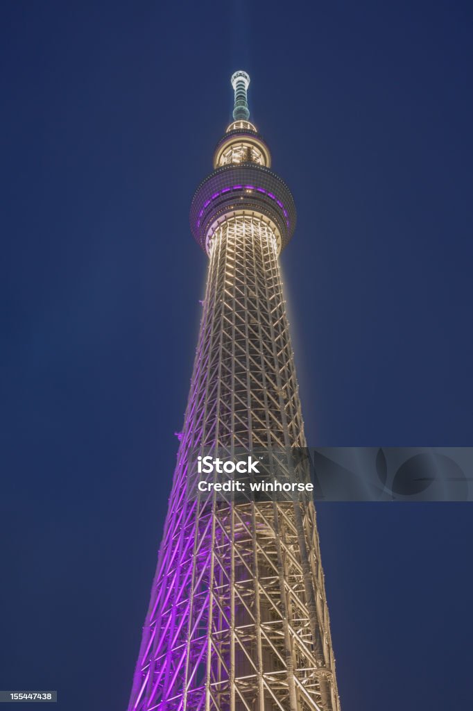 Tokyo Skytree - Foto stock royalty-free di Albero