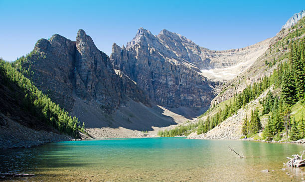 istock Lake Agnes in the Rockies 155447684