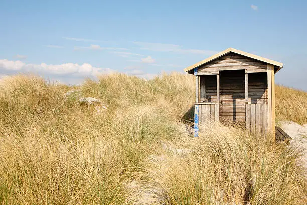 Beach hut in Sweden