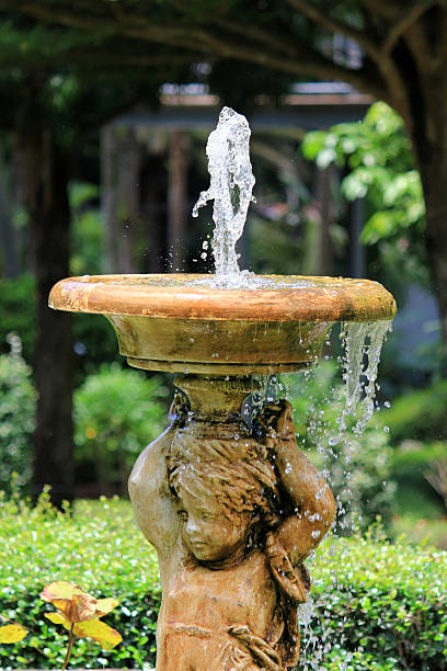 istock Angel Sculpture Fountain 155450777