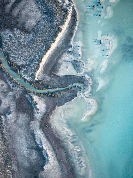 istock Abstract aerial coastline 1554509715