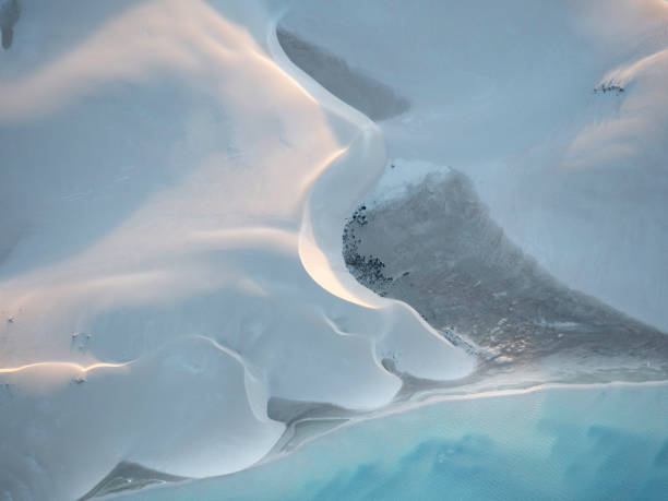 istock Aerial view of sand dunes and coastline 1554510808