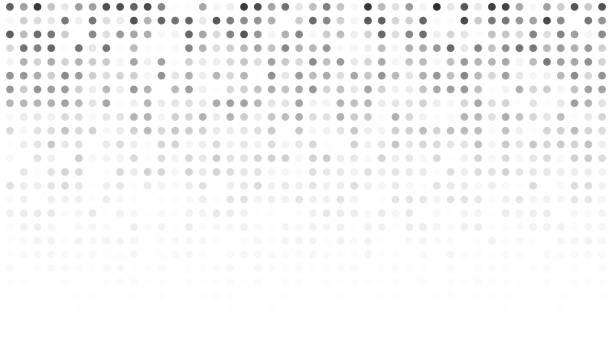 монохромный полутоновый фон с точками - halftone pattern spotted distressed box stock illustrations
