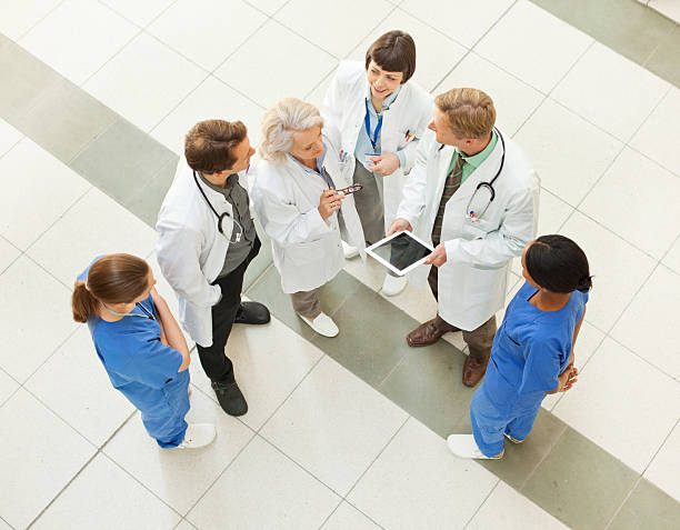 istock Doctors working together at the hospital 155455124