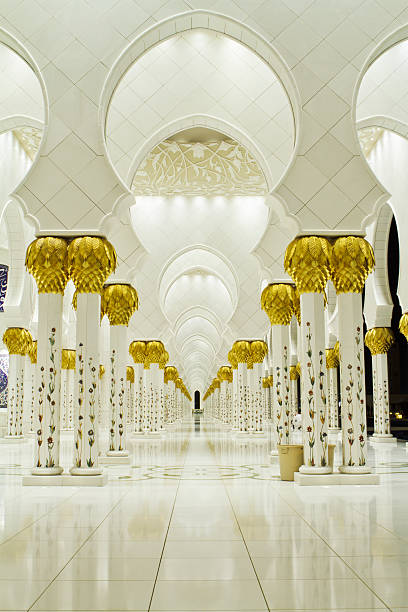istock Grand Mosque in Abu Dhabi UAE 155458618