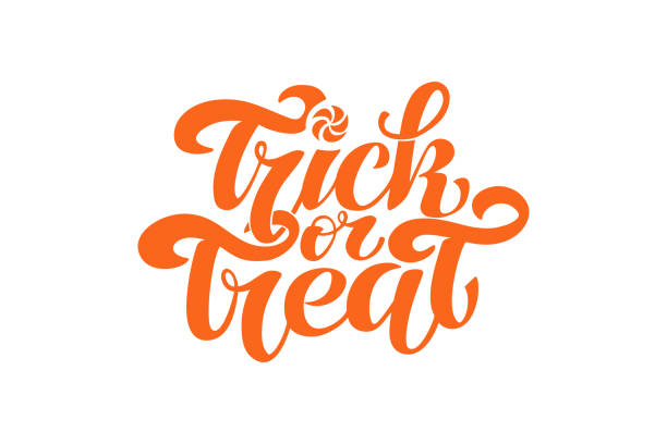 pořád to samý. text pozvánky na večírek, přání, banner. ručně psaný plakát s kaligrafií svátků, šablona odznaku. typografie písma halloween ilustrace na izolovaném pozadí. - halloweenské koledování stock ilustrace