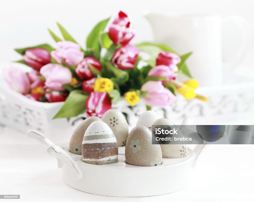Œufs de Pâques - Photo de Arbre en fleurs libre de droits