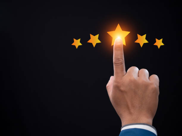 istock Customer Satisfaction Survey concept, service experience rating online application, customer evaluation product service quality, satisfaction feedback review, very good quality most. 1554654461