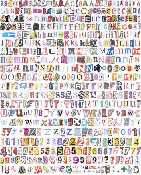 istock alphabet with 516 letters, numbers, symbols 155472271