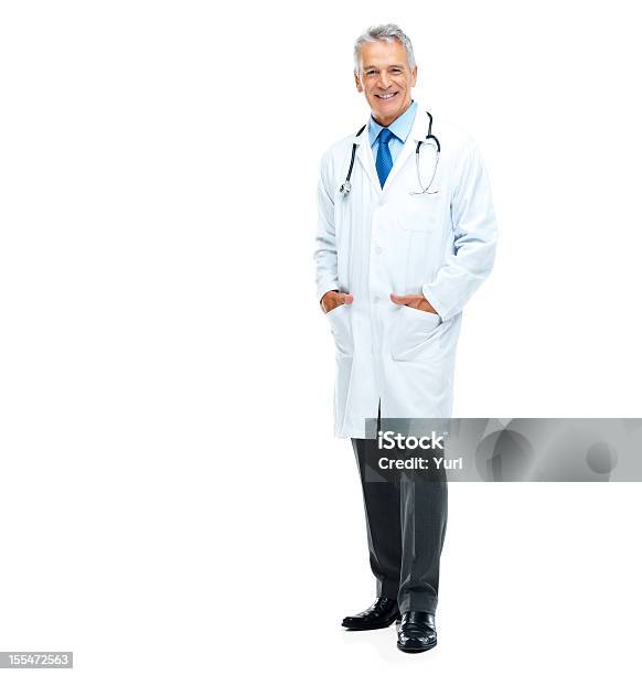 自信医療医師白で分離 - 医師のストックフォトや画像を多数ご用意 - 医師, 全身, カットアウト