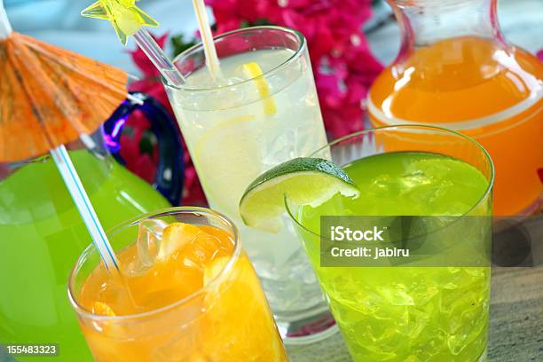 Summer Drinks Stock Photo - Download Image Now - Bougainvillea, Citrus Fruit, Drink