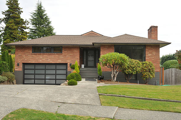 istock Family house with  nice landscaping 155484141