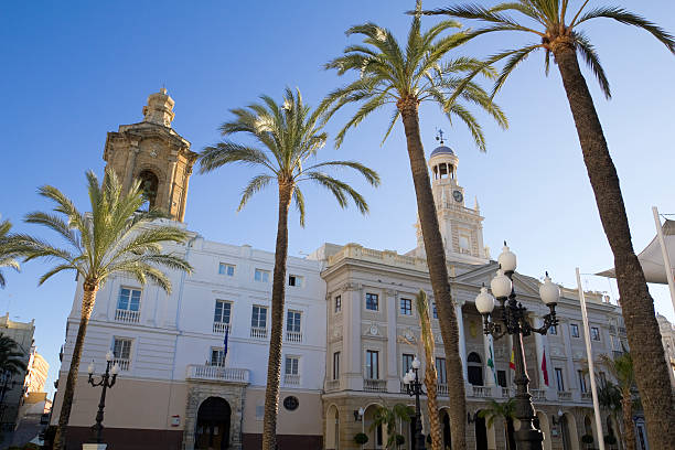istock City Hall of Cadiz. 155486556