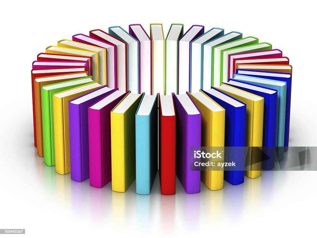 Bücher Circle - Lizenzfrei Bildung Stock-Foto