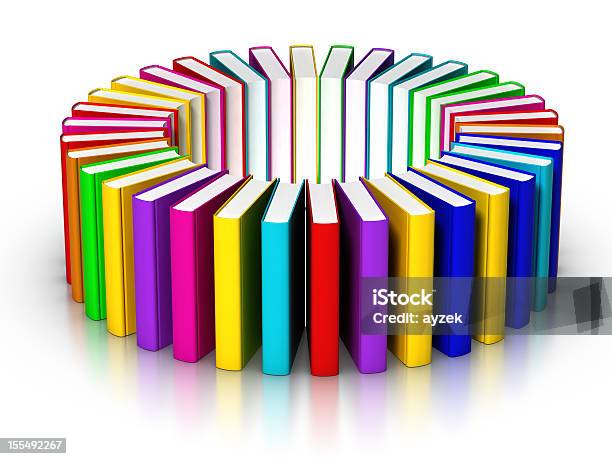 Bücher Circle Stockfoto und mehr Bilder von Bildung - Bildung, Buch, Buchhandlung